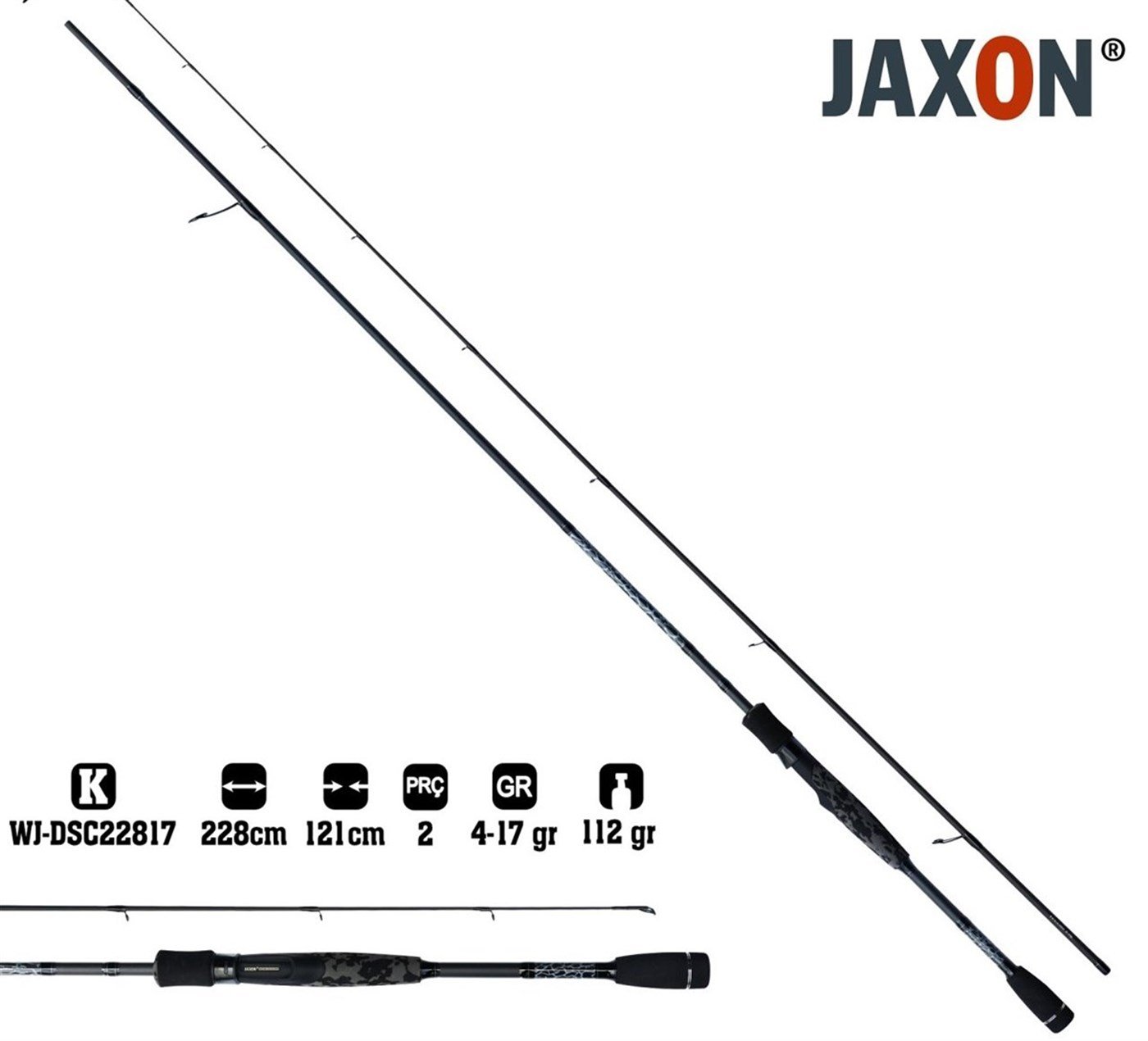Jaxon Grey Stream 228 Cm 4-17g Lrf Kamışı | Turanlar Outdoor