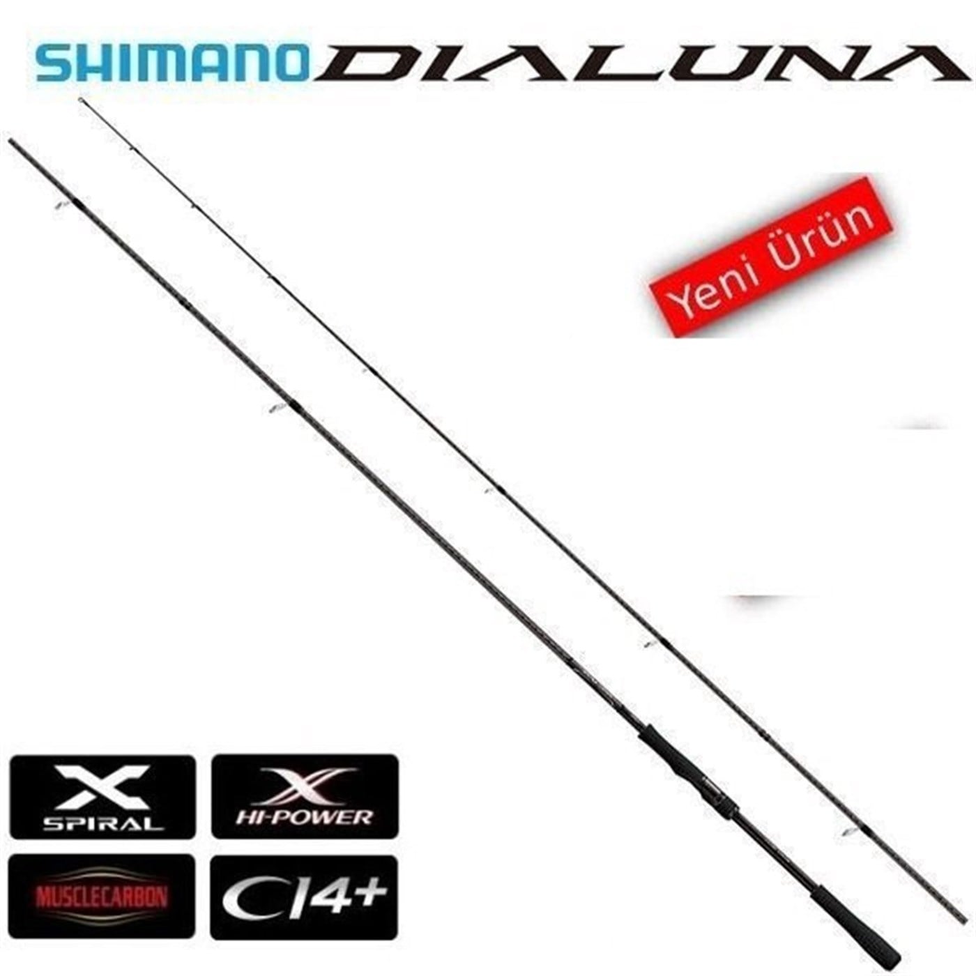 Shimano Dialuna S96M 2.90cm 8-45gr Spin Kamış | Turanlar