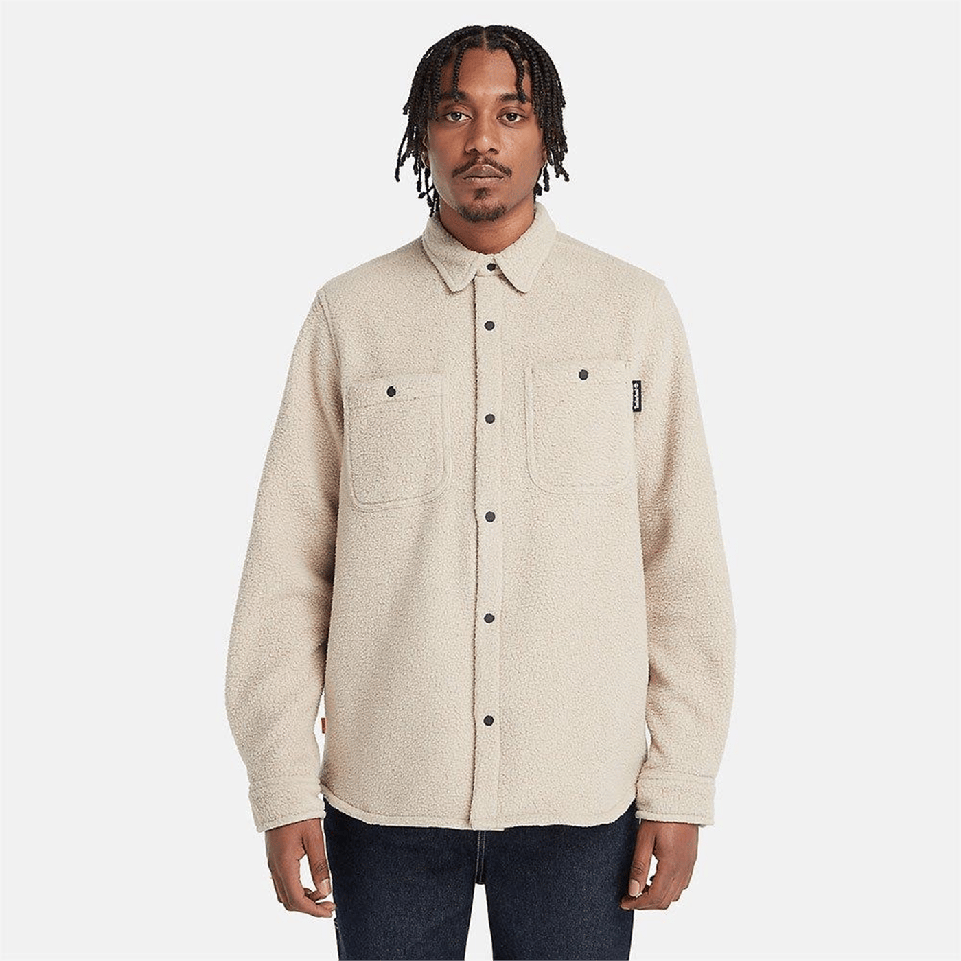 Timberland Utility Sherpa Overshirt Erkek Gömlek Island Fossil