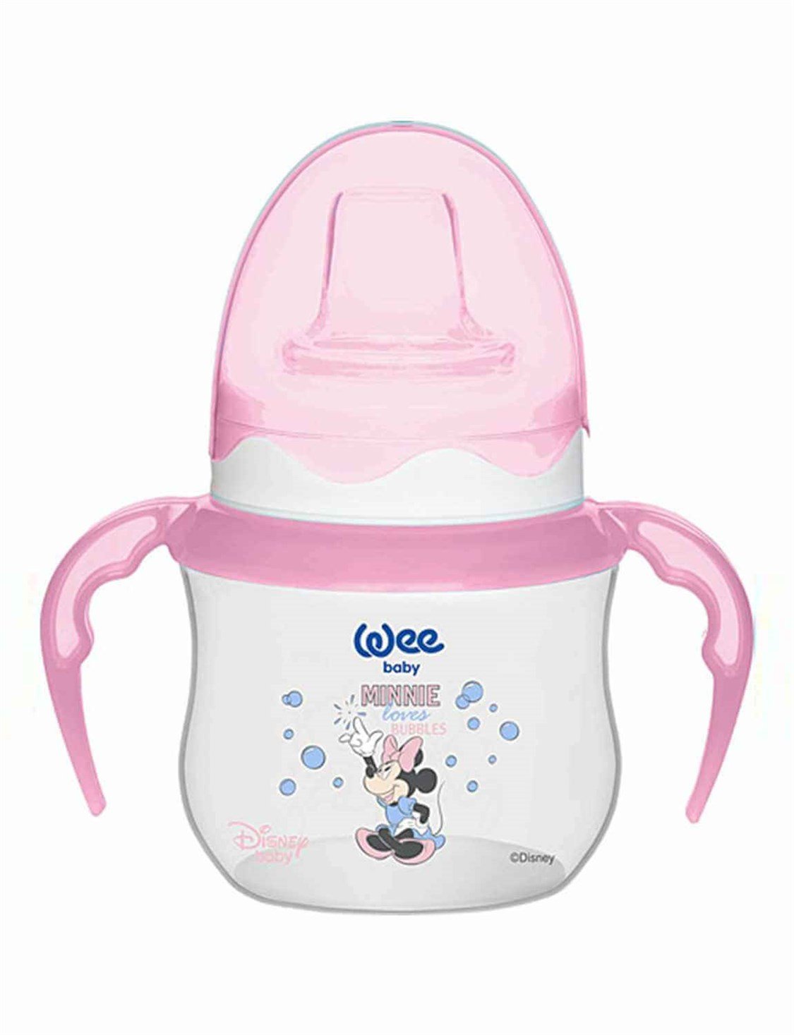Wee Baby 187 Disney Akıtmaz Suluk 125 ml Pembe