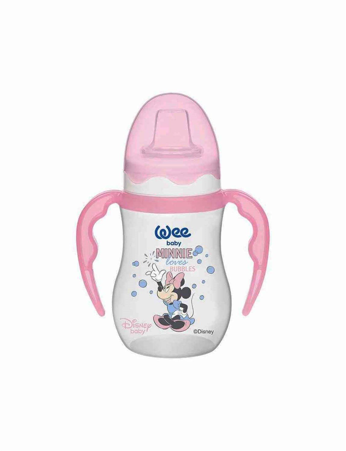 Wee Baby 188 Disney Akıtmaz Suluk 250 ml Pembe