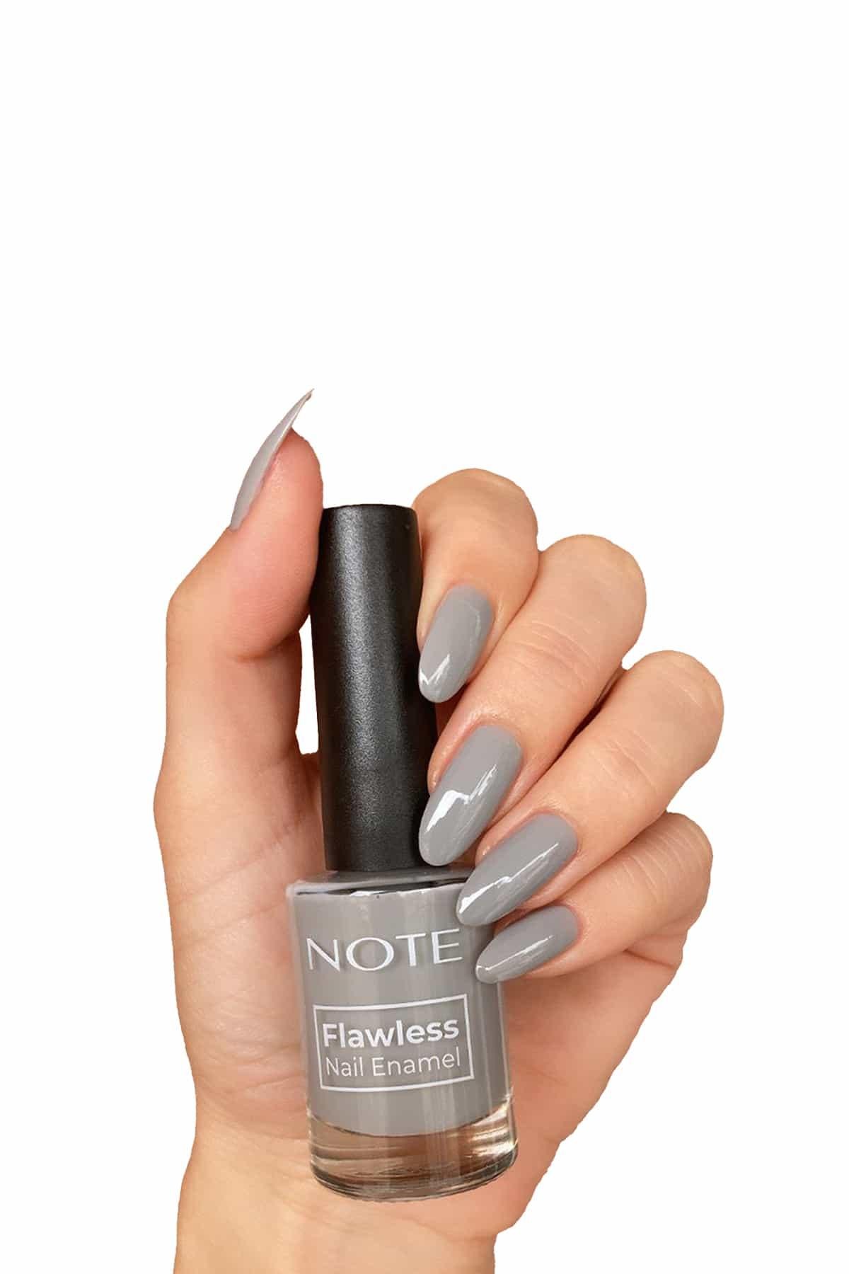 Note Nail Flawless Oje 16 Cool Vibe - Gri | Note Cosmetique