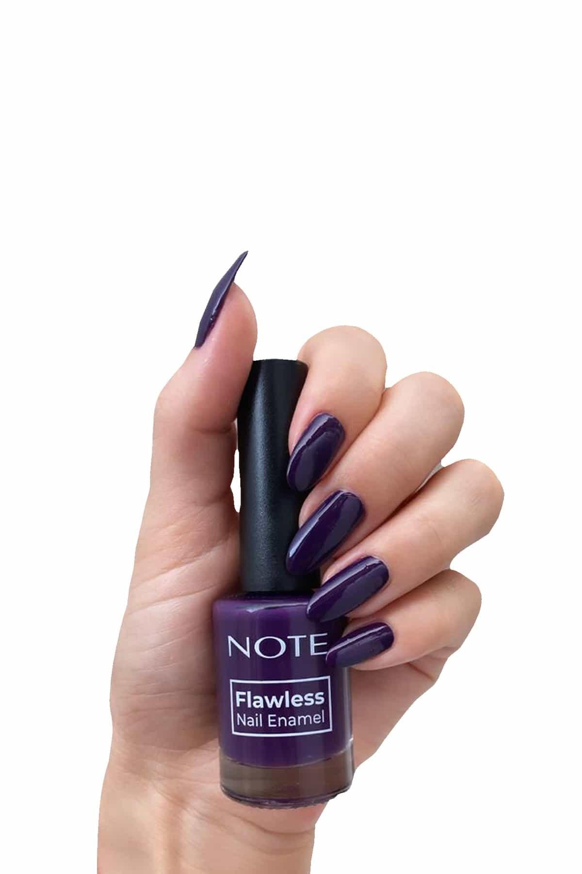 Note Nail Flawless Oje 96 Marmalade - Mor | Note Cosmetique