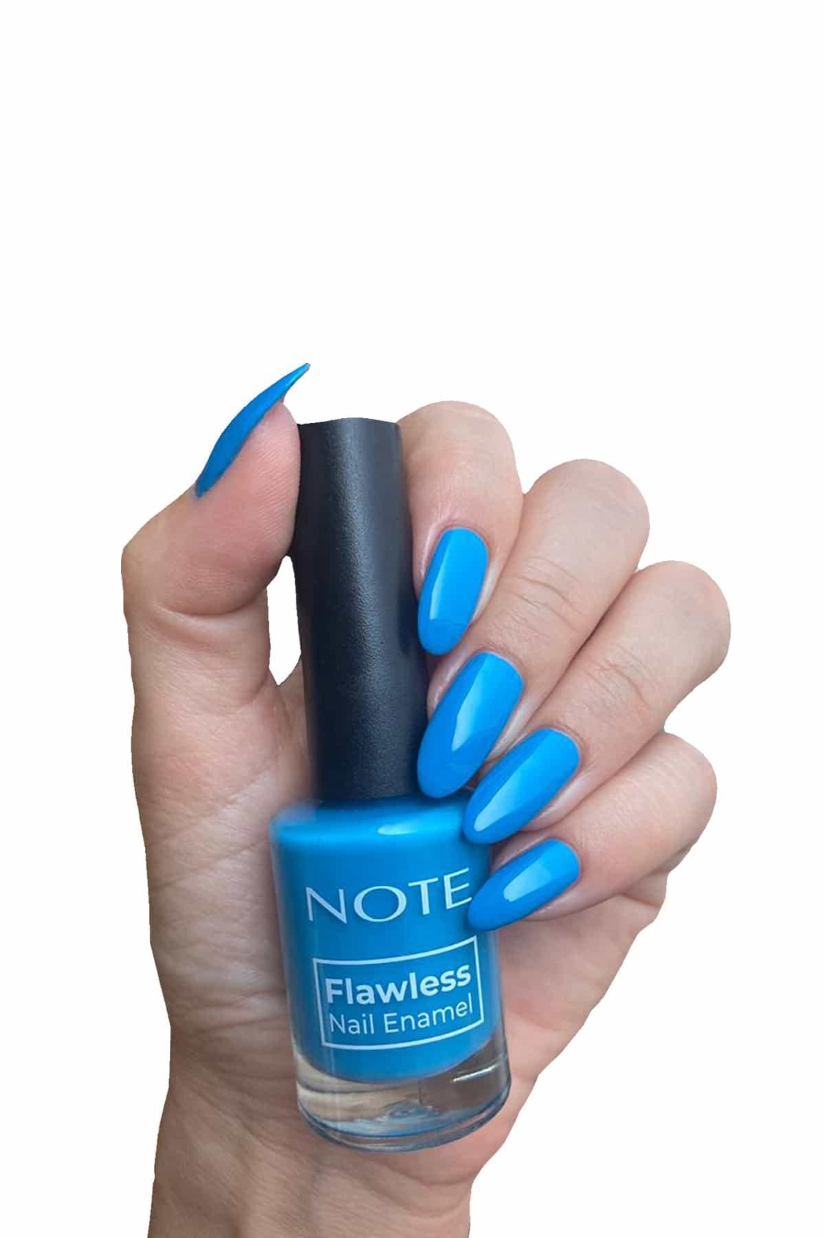 Note Nail Flawless Oje 116 Turquoise - Mavi | Note Cosmetique