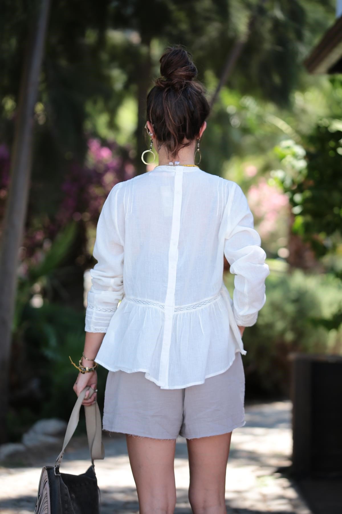 Beyaz Zara Çiçekli Bluz - Şaman Butik - Bohem Giyim ve Aksesuar | Kadın &  Erkek