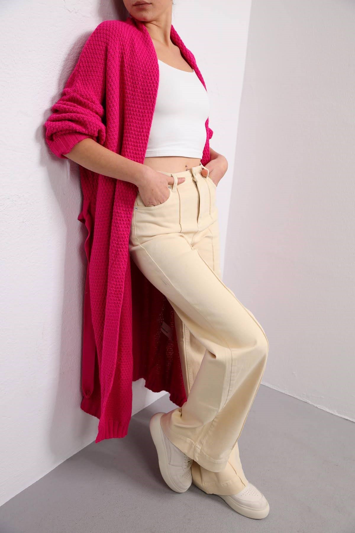 Cardigan fushia deals