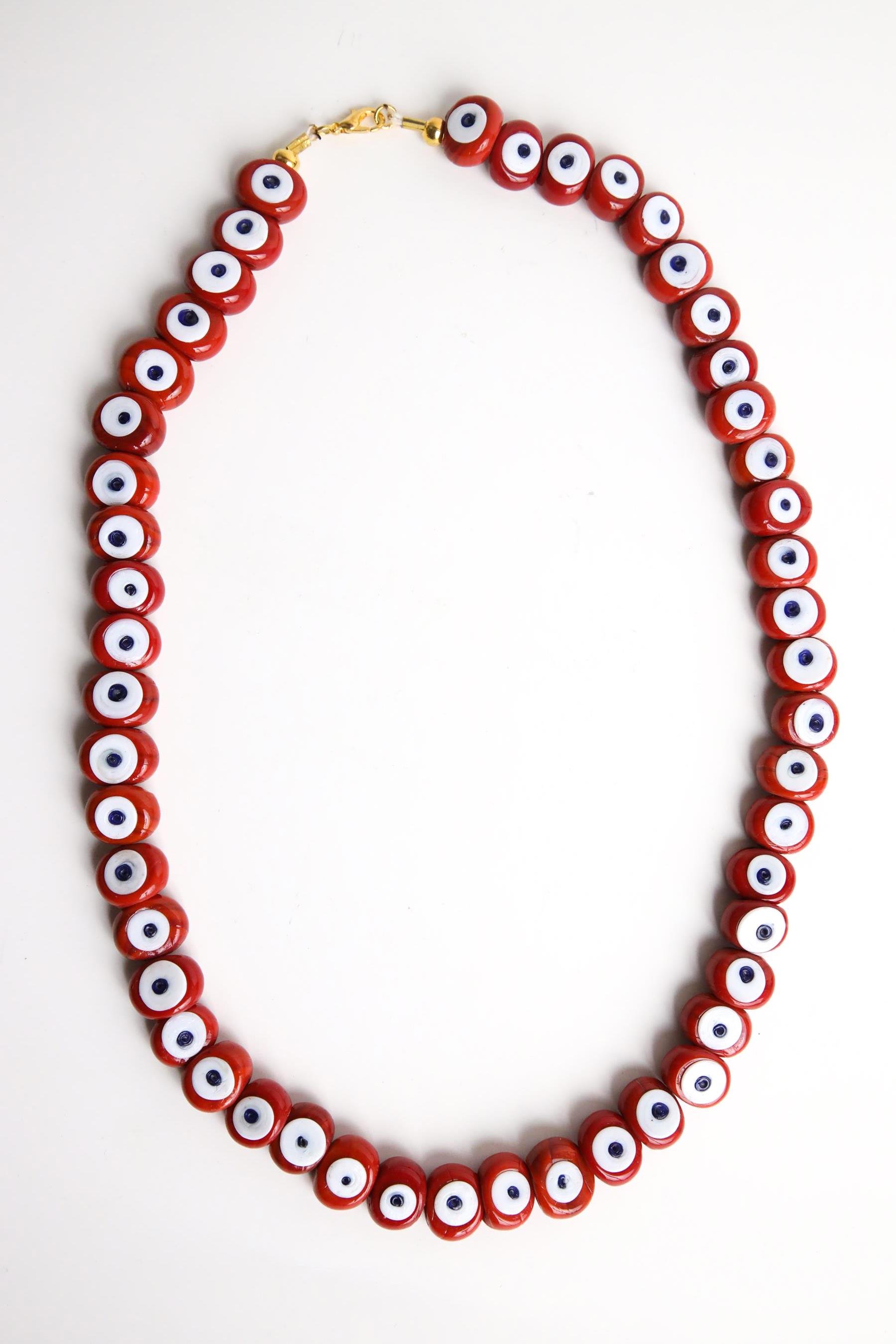 Evil eye online beads necklace