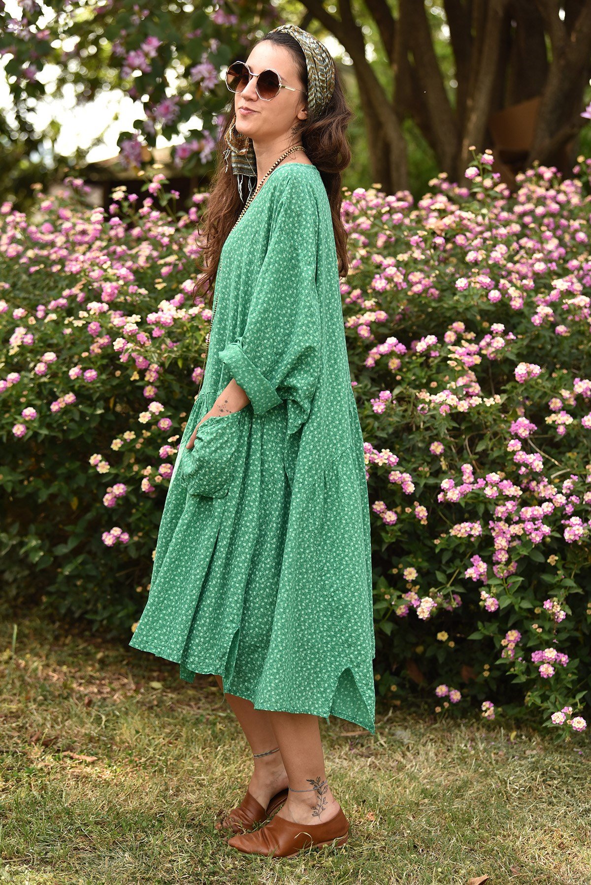 Bohemian pastel outfit deals