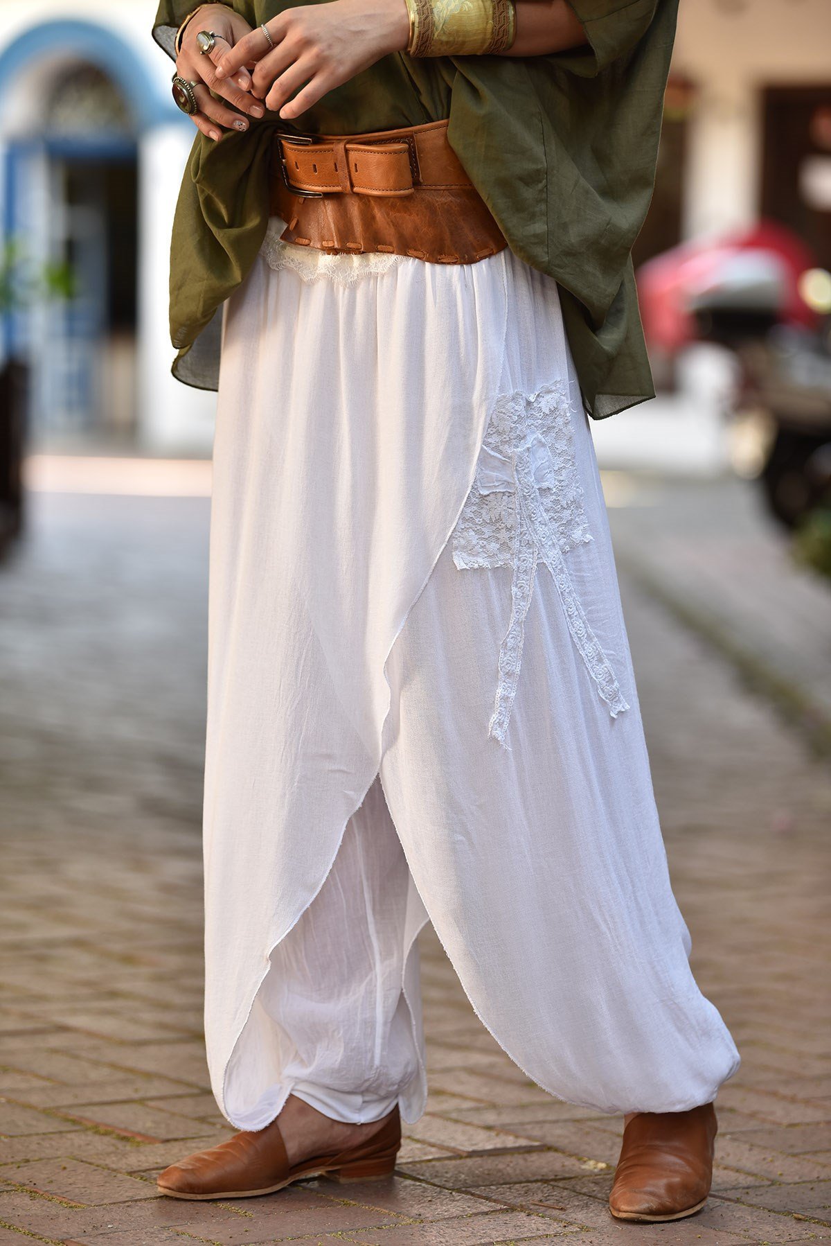 Lace Pants With Skirt Herban Devi, Organic Clothing -  Canada