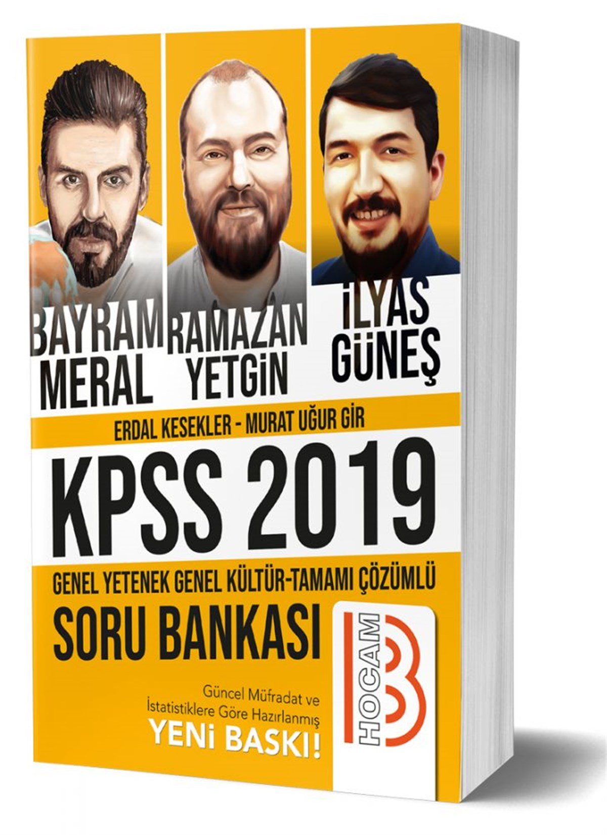 2019 KPSS Genel Yetenek Genel Kültür Tamamı Çözümlü Soru Bankası Benim Hocam  Yayınları