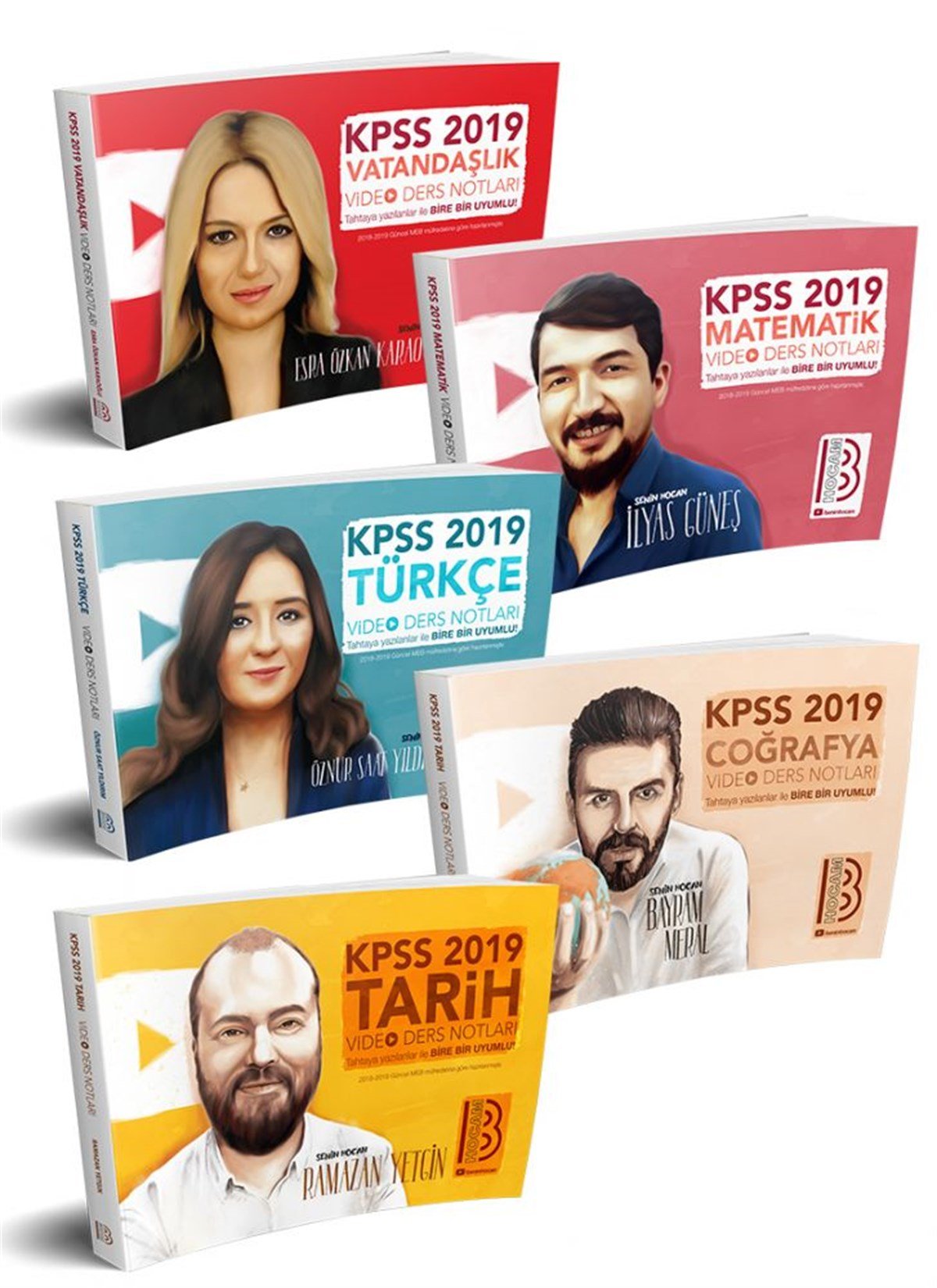 2019 KPSS GY - GK Video Ders Notları Seti Benim Hocam Yayınları