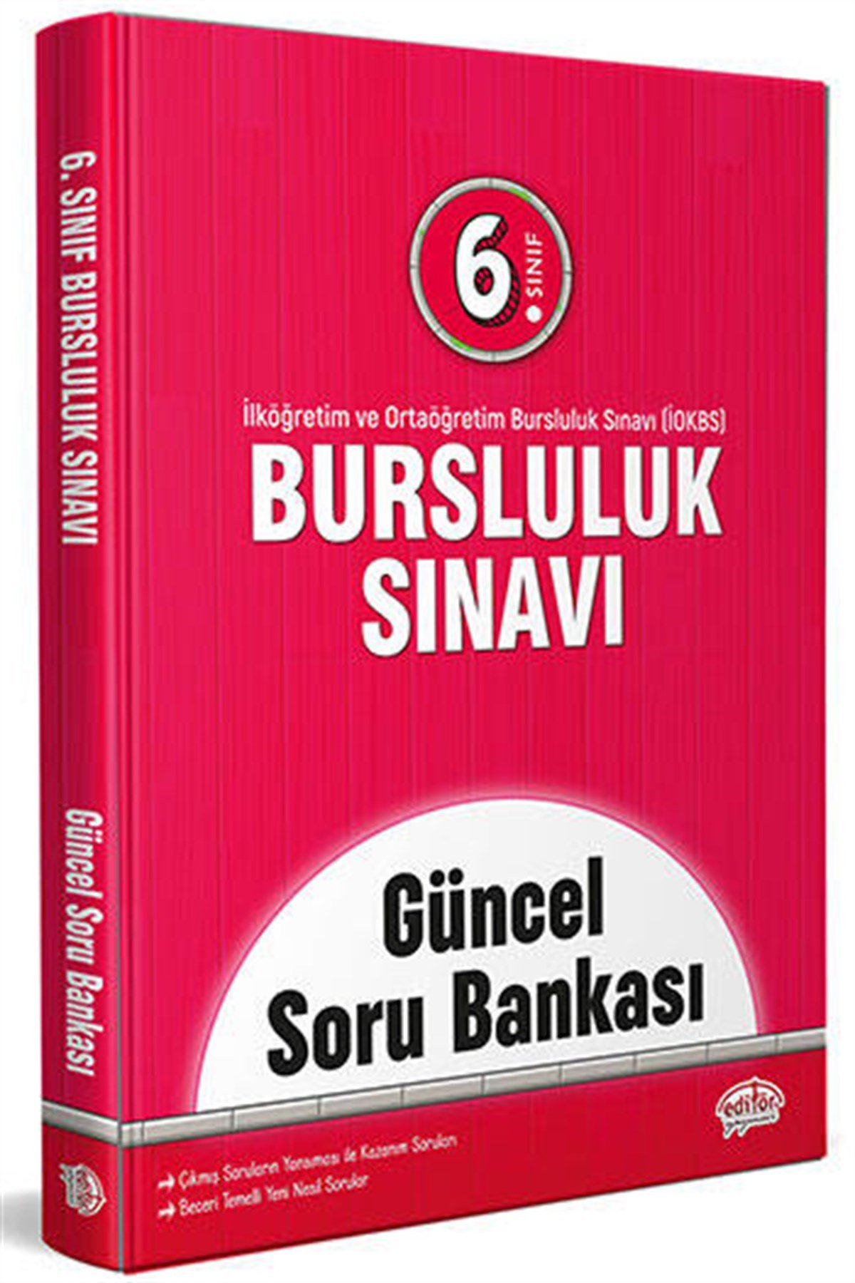 Editör Yayınları 6. Sınıf Bursluluk Sınavı Güncel Soru Bankası İOKBS