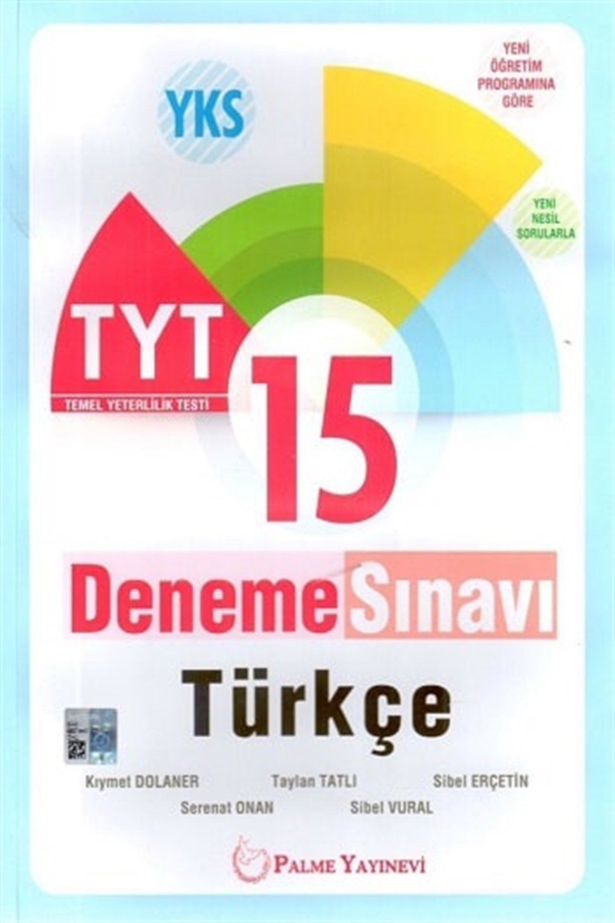 Palme Yayınları TYT Türkçe 15 Deneme