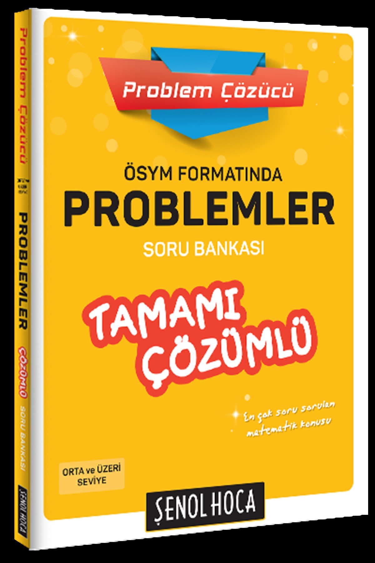 Şenol Hoca Yayınları ÖSYM Formatında Problemler Tamamı Çözümlü Soru Bankası