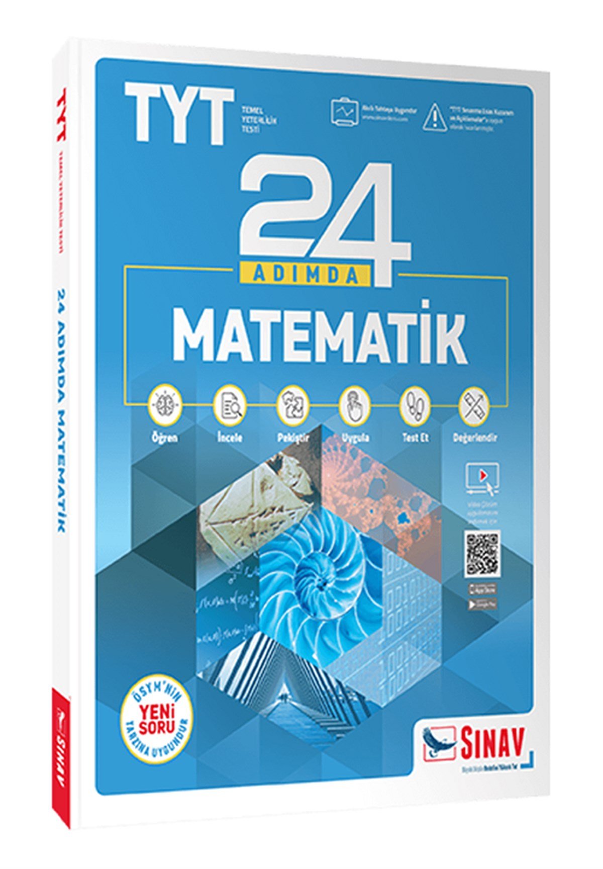 Sınav YKS TYT Matematik 24 Adımda Konu Anlatımlı Soru Bankası Sınav  Yayınları