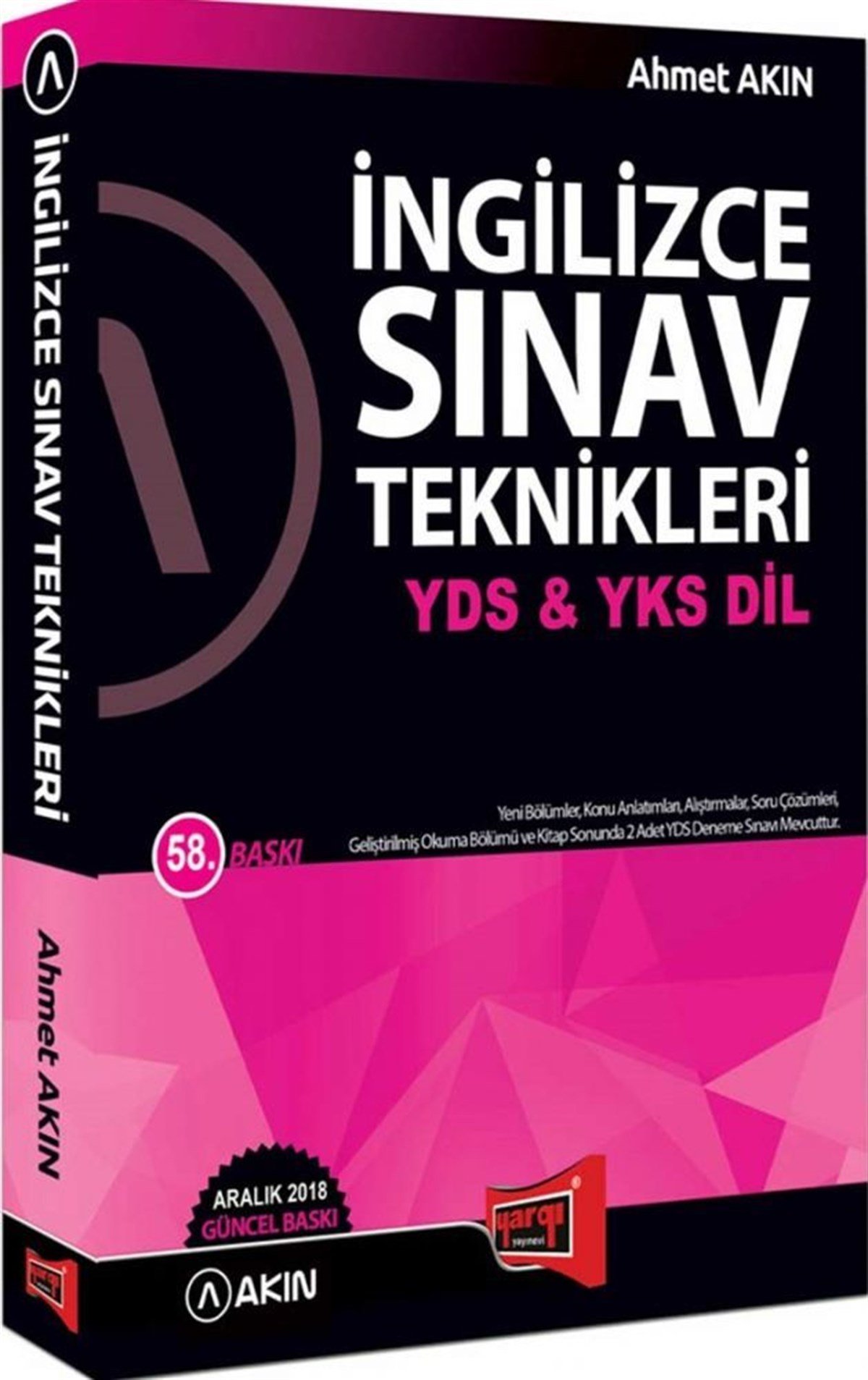 Yargı Yayınları YDS YKSDİL İngilizce Sınav Teknikleri 58. Baskı