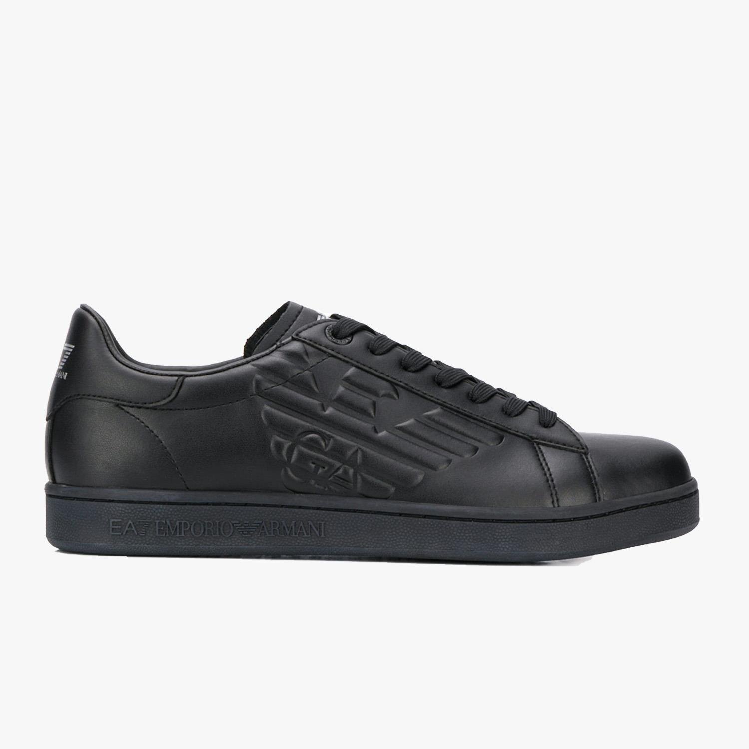 Ea7 Emporio Armani Siyah Sneakers | Flower Ayakkabı