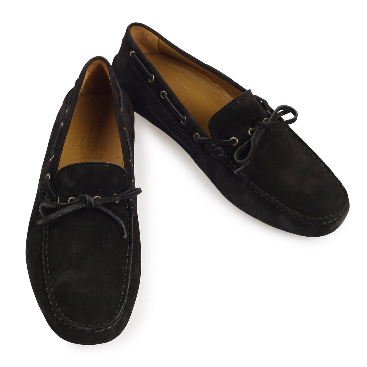 Siyah Süet Erkek Loafer Ayakkabı | Flower Ayakkabı