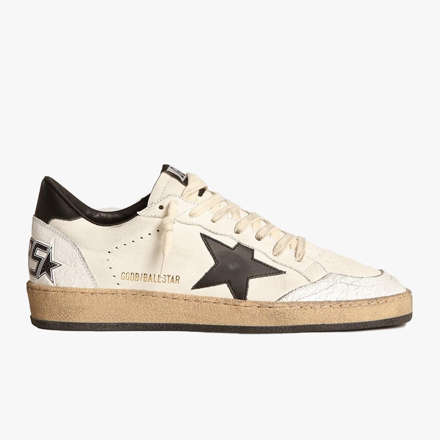 【お値下げ】GOLDEN  BALLSTAR スニーカー(37サイズ) Golden Goose Ball-Star Siyah Deri Kadın Sneakers | Flower Ayakkabı
