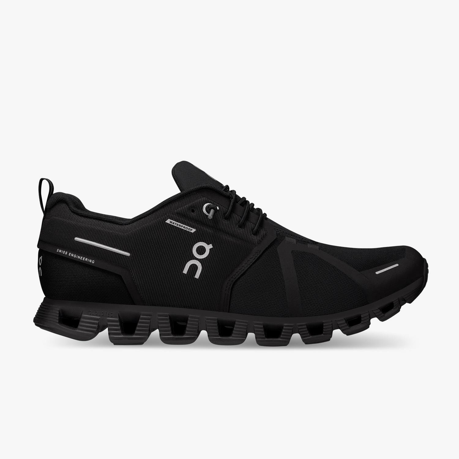 On Running Cloud 5 Waterproof Siyah Erkek Spor Ayakkabı | Flower