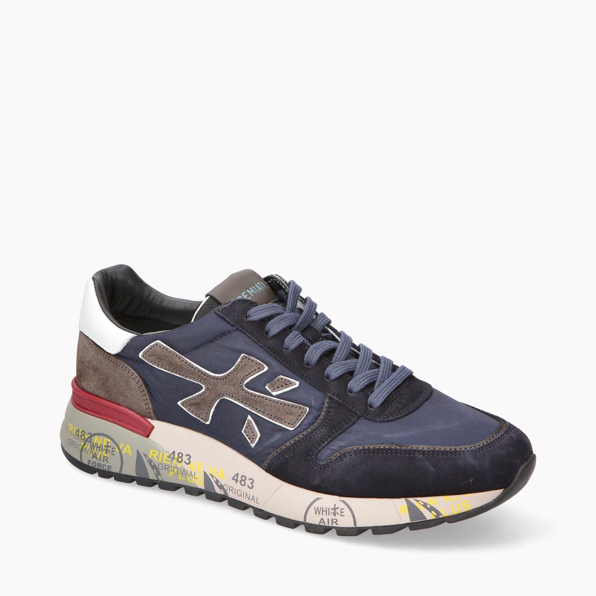 Premiata Lacivert Mick 6421 Erkek Sneaker | Flower Ayakkabı