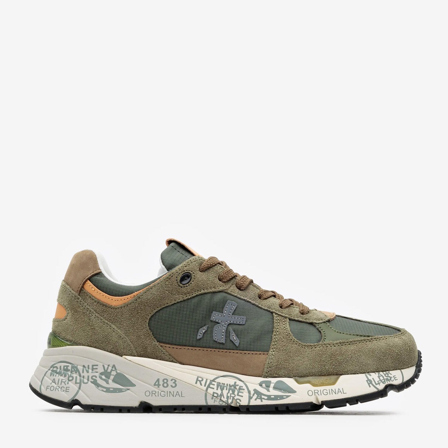 Premiata Yeşil Mase 7235 Erkek Sneaker | Flower Ayakkabı