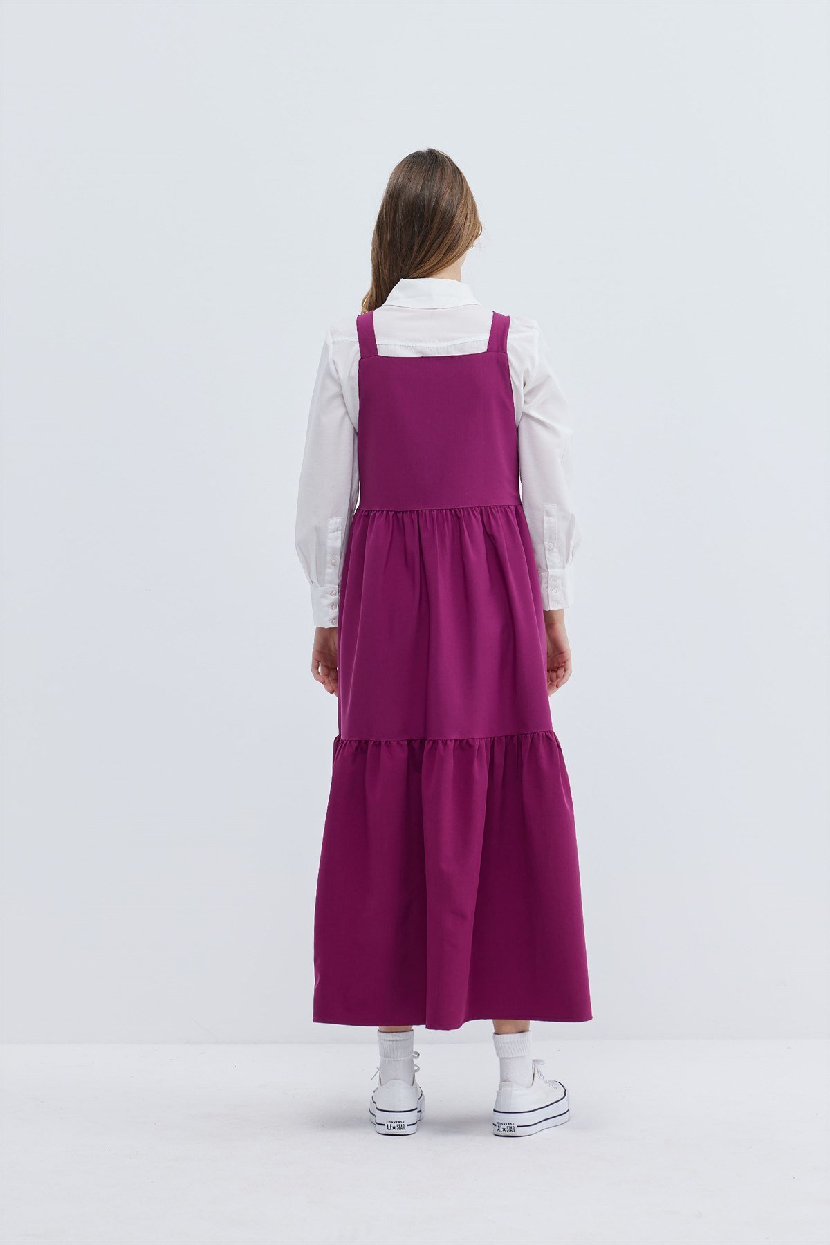 Pinafore skirt cheap pink