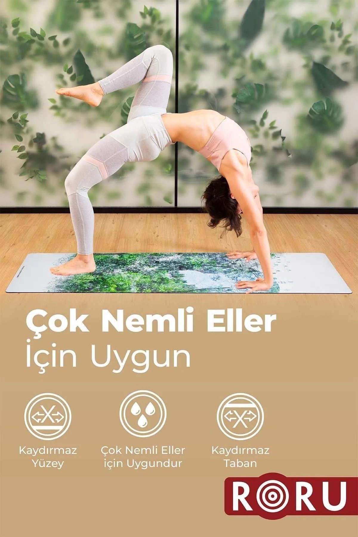 Roru İstanbul Modern Koleksiyonu Professional Yoga Matı-3mm-Ali Alışır