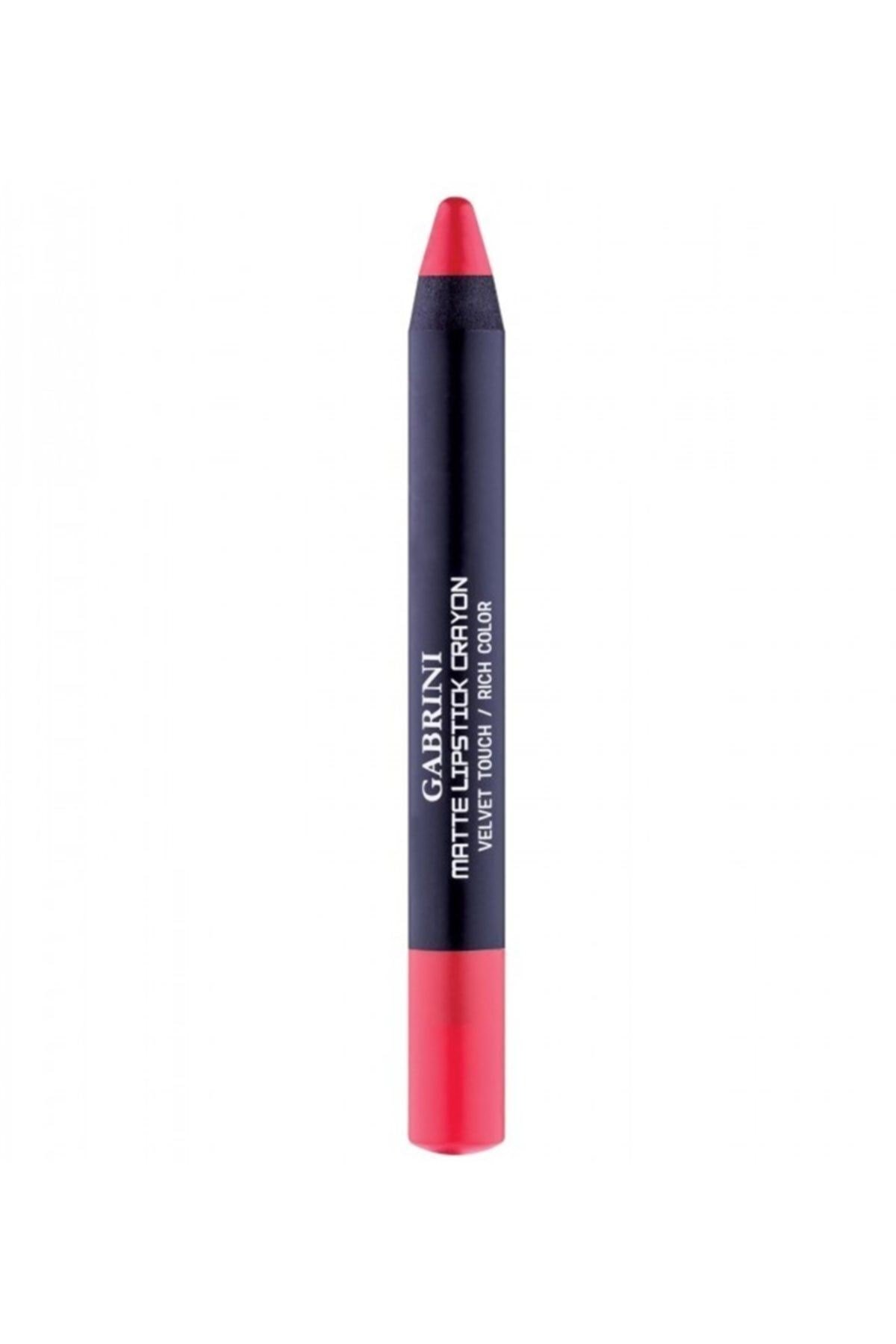 Gabrini Mat Ruj - Matte Lipstick Crayon 20 - Tikatti