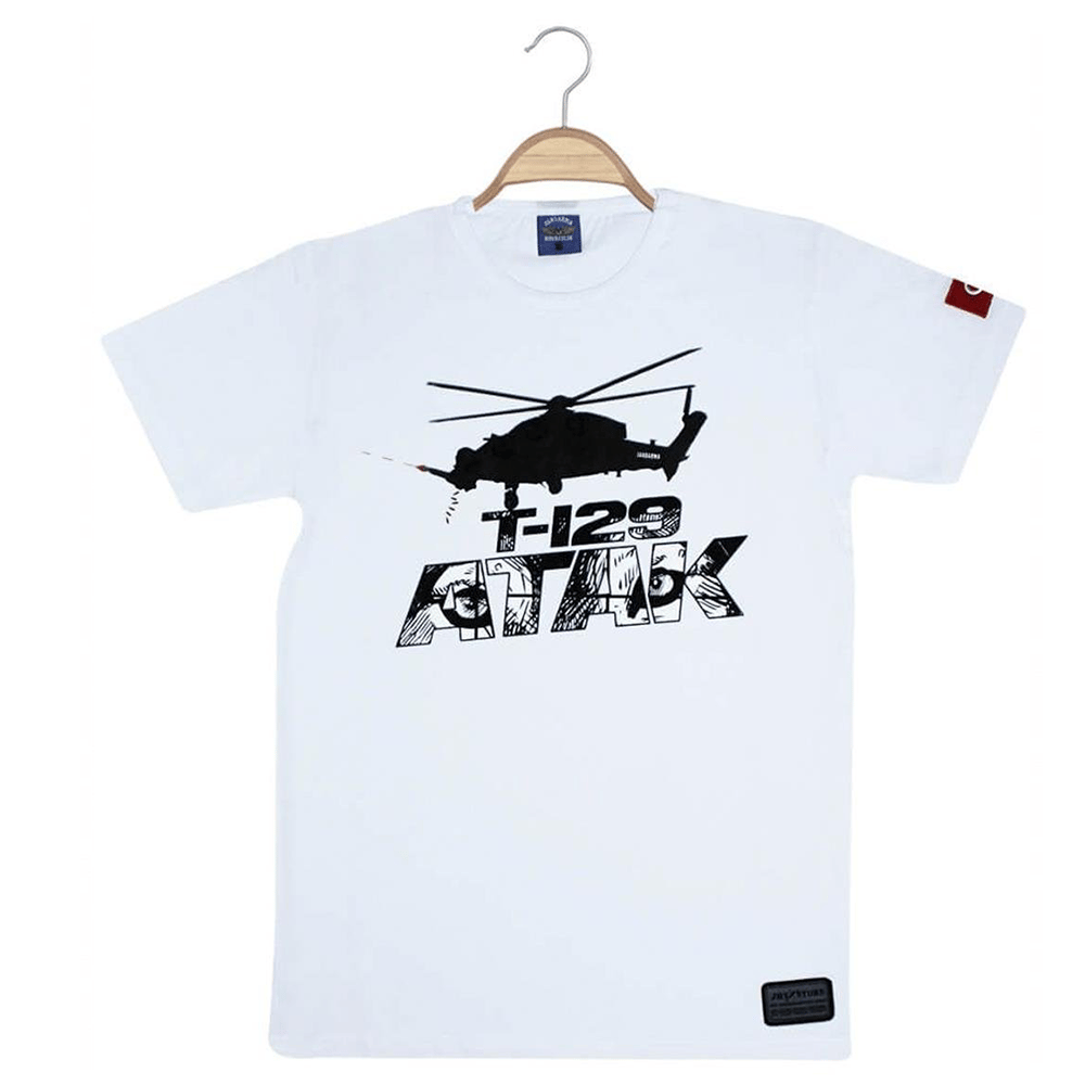 JHV ATAK T-129 UNİSEX T-SHİRT Jöh - Jöak Store I Orjinal Lisanslı