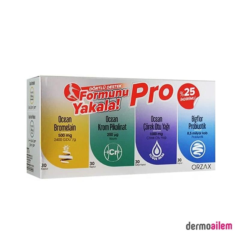 Ocean Formunu Yakala Pro 4lü Set