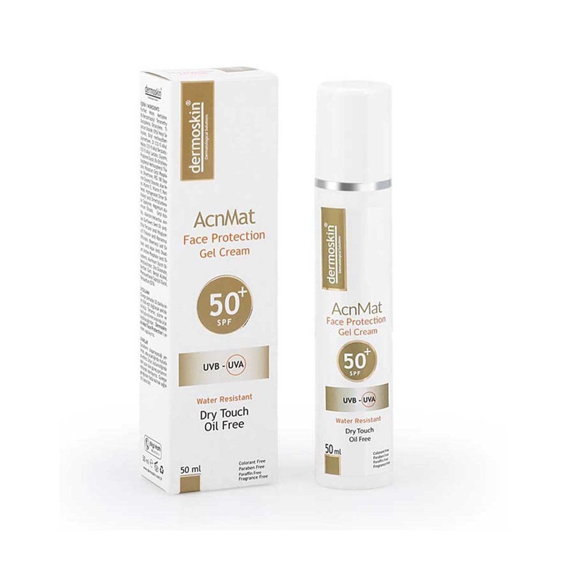Dermoskin Acne Mat Face Protection Gel Cream Spf 50+ 50 ml | Dermoailem