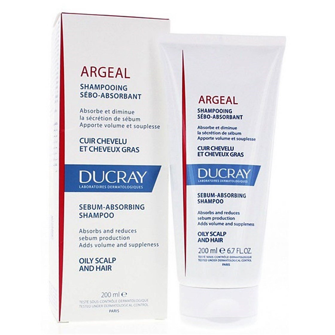 Ducray Argeal Sebum Düzenleyici Şampuan 200 ml Ürün ve Fiyatları |  Dermoailem.com