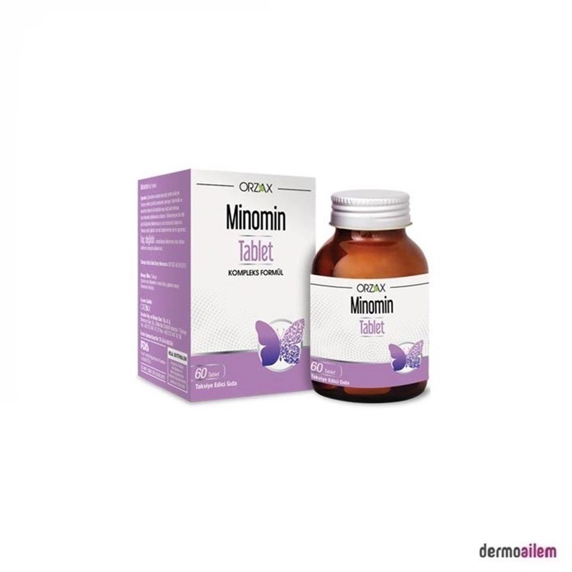 Takviye Edici GıdalarOrzaxOrzax Minomin 60 Tablet