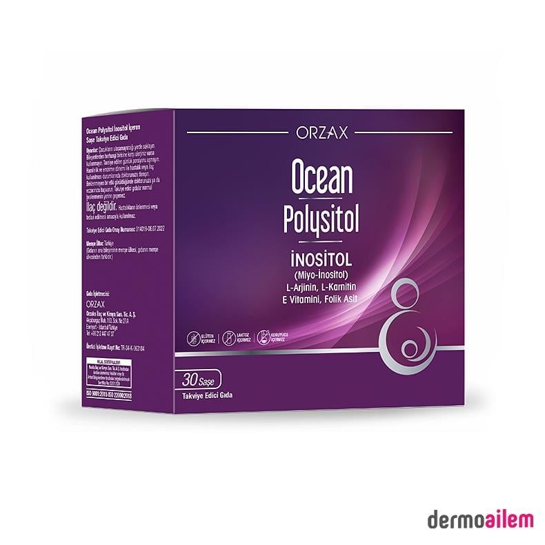 Takviye Edici GıdalarOrzaxOrzax Ocean Polysitol İnositol 30 Saşe