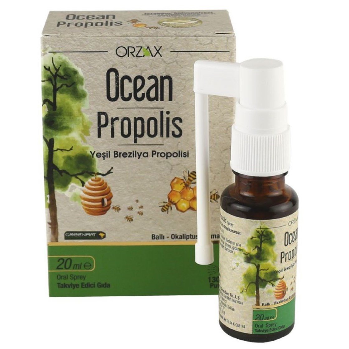 Takviye Edici GıdalarOrzaxOrzax Ocean Propolis Sprey 20ml