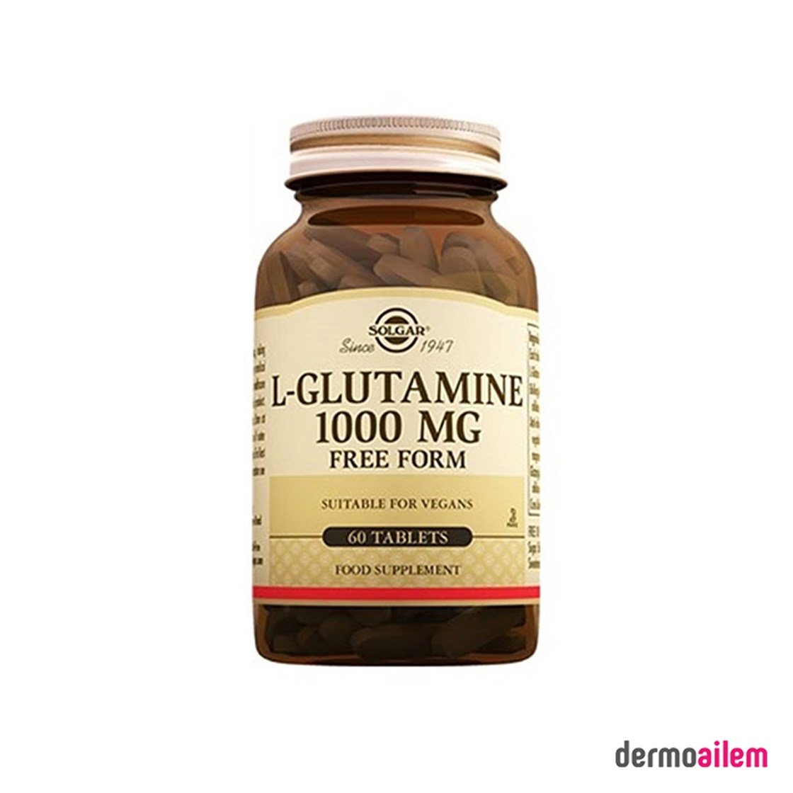 Takviye Edici GıdalarSolgarSolgar L-Glutamine 1000 Mg 60 Tablet