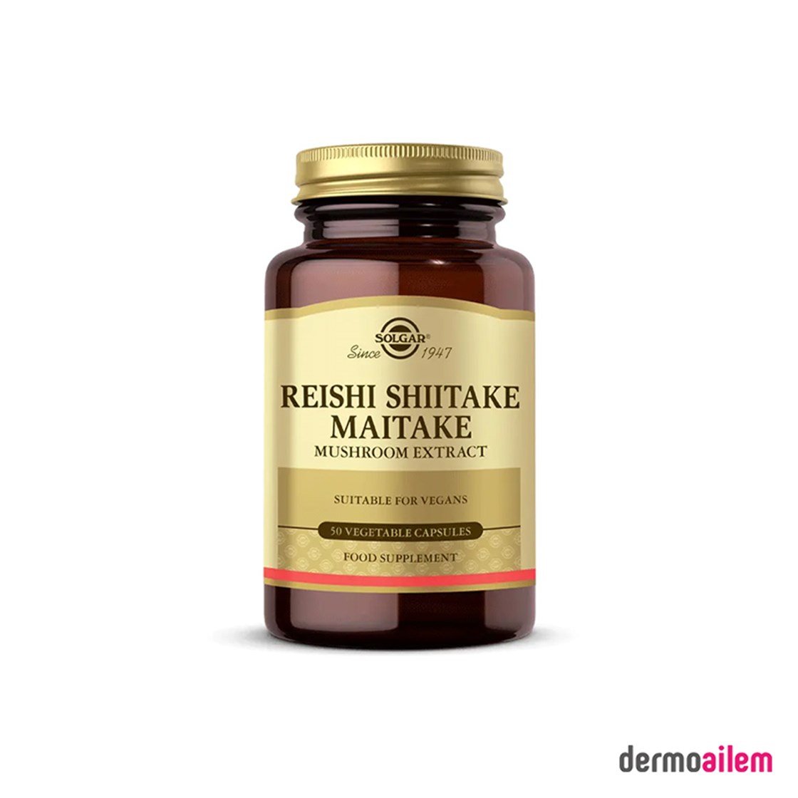 Takviye Edici GıdalarSolgarSolgar Reishi Shiitake Maitake 50 Kapsül