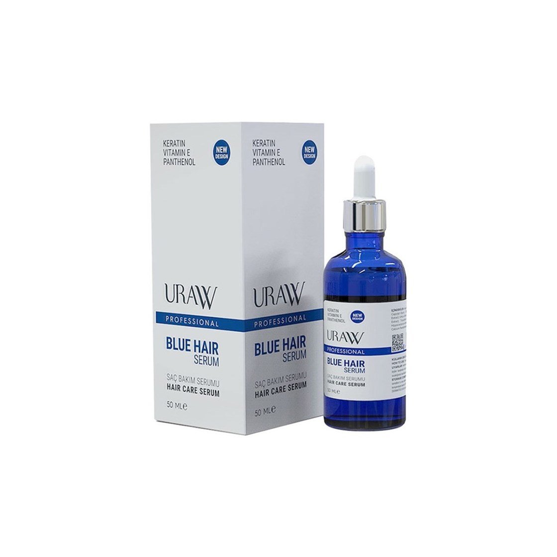 Uraw Blue Hair Saç Çıkarıcı Mavi Serum 50 ml | Dermoailem