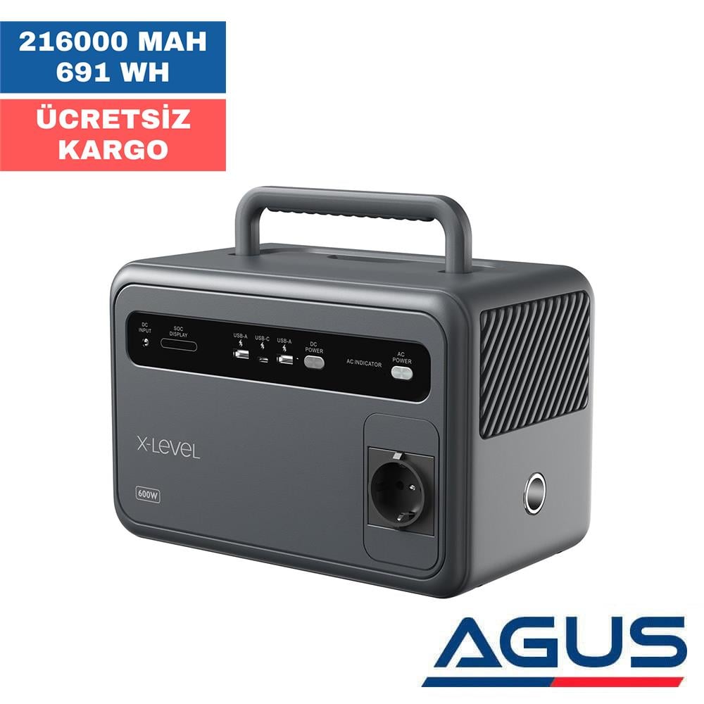 X-PowerCenter Taşınabilir - Mobil Güç İstasyonu 216000MAH-691 Wh
