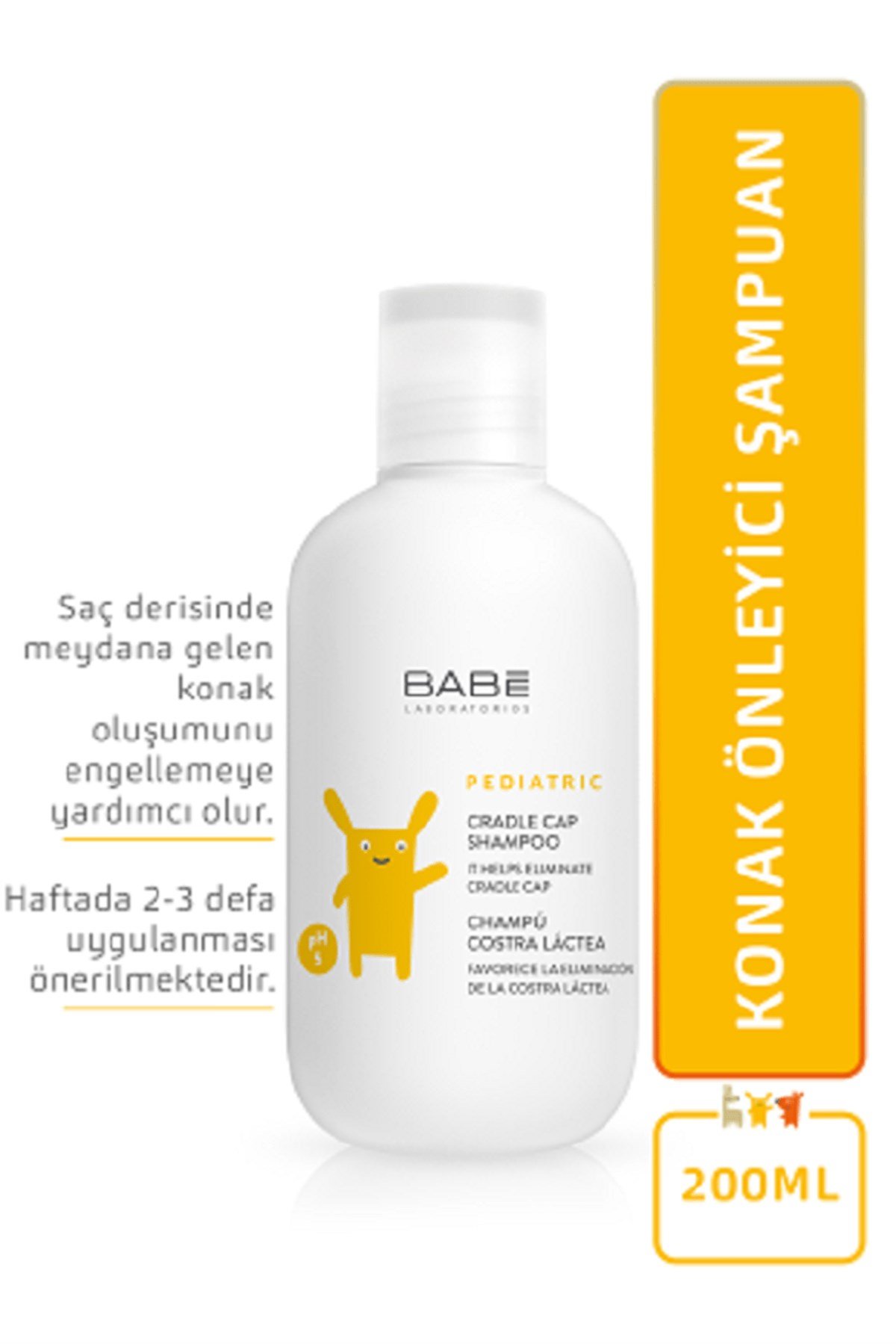 BABE Bebek İçin Konak Önleyici Şampuan 200ml | Farma Ucuz