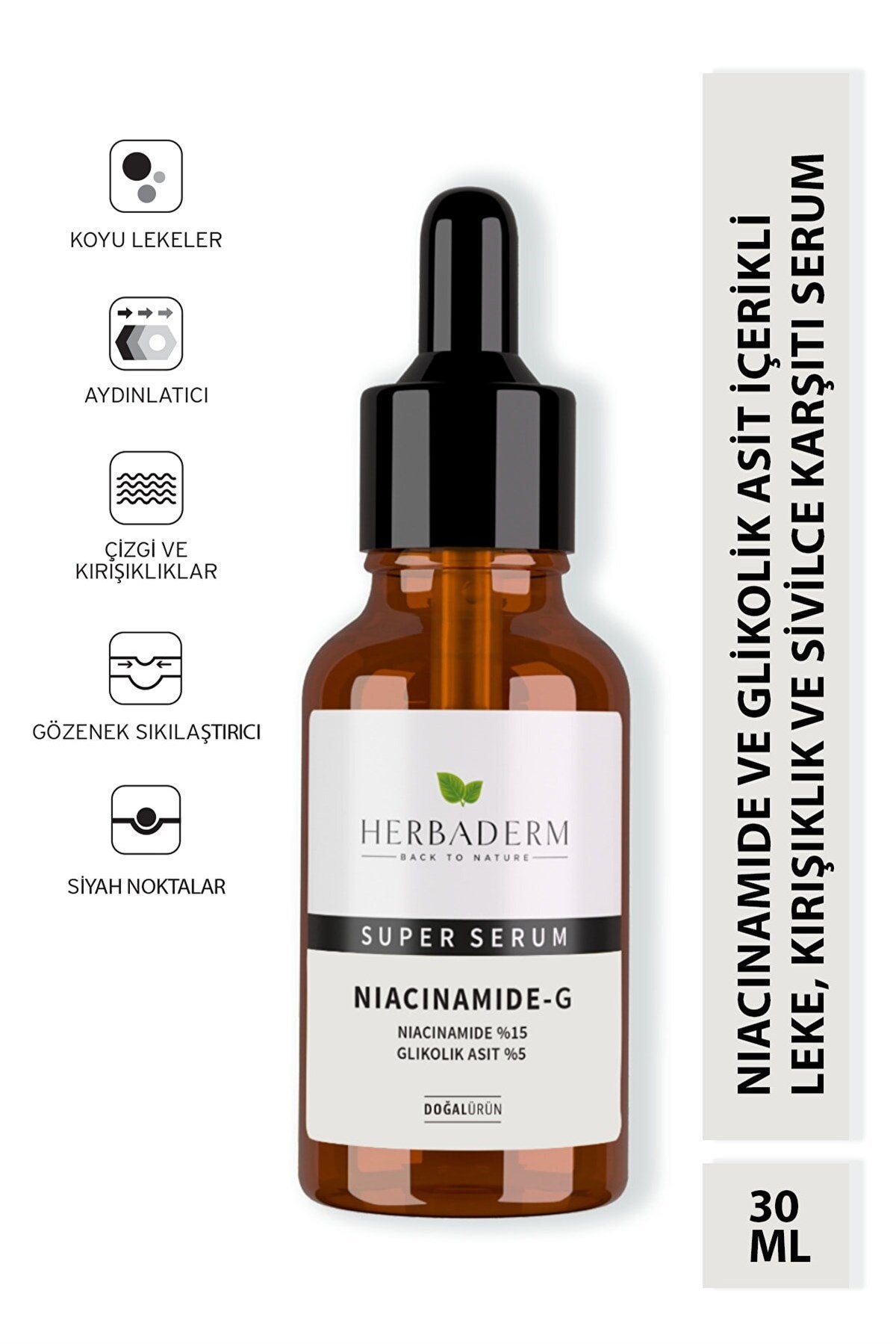 HERBADERM SNiacinamide G Super Serum 30 ml | Farma Ucuz