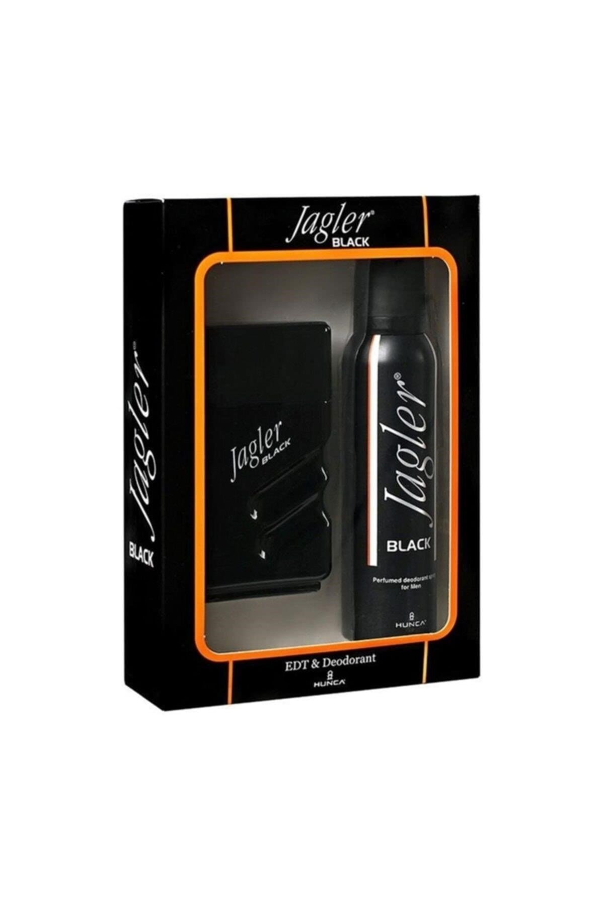 JAGLER Black Edt 90 ml 150 ml Deodorant Erkek Parfüm Seti | Farma Ucuz