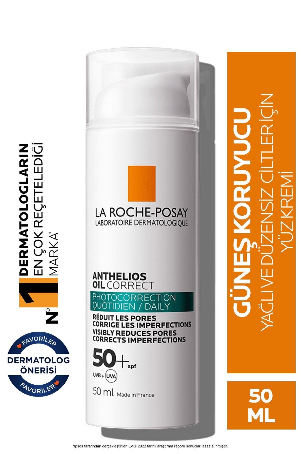 LA ROCHE POSAY Anthelios Oil Correct SPF50 50 ml - Yağsız Yüz Güneş Kremi