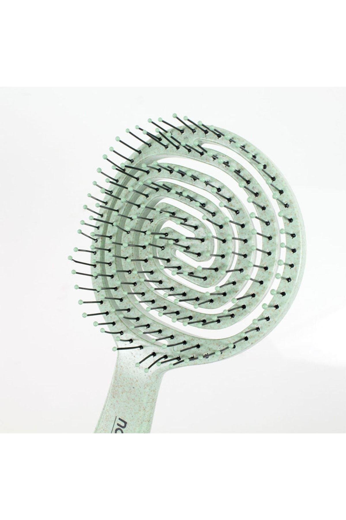 Nascita Geri Dönüşümlü Saç Fırçası Pro2G Yeşil - Farmaucuz