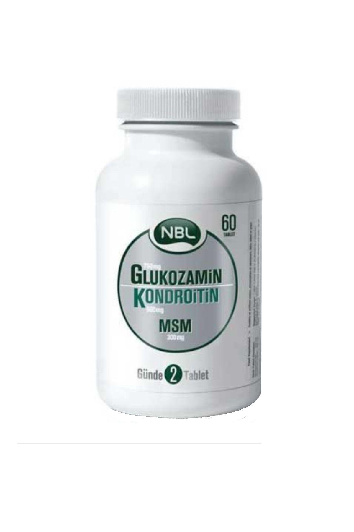 NBL Glukozamin Kondroitin MSM 300mg 60 Tablet | Farma Ucuz
