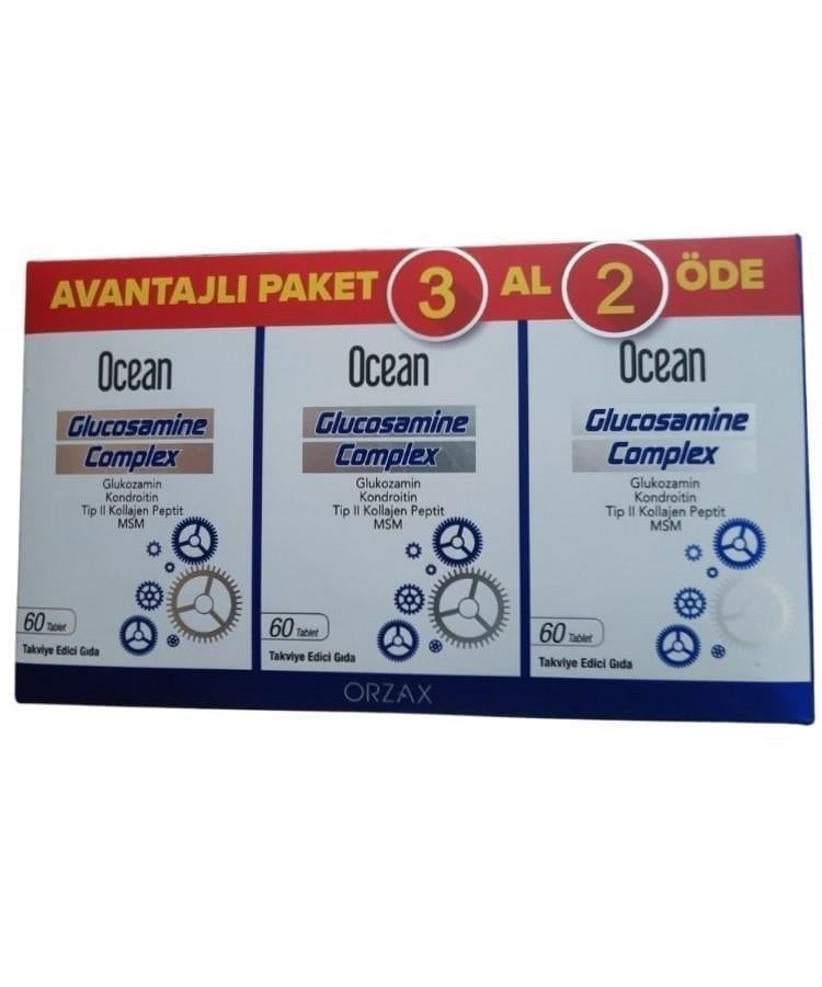 OCEAN Glukozamin Kompleks 60 Tablet 3 Al 2 Öde