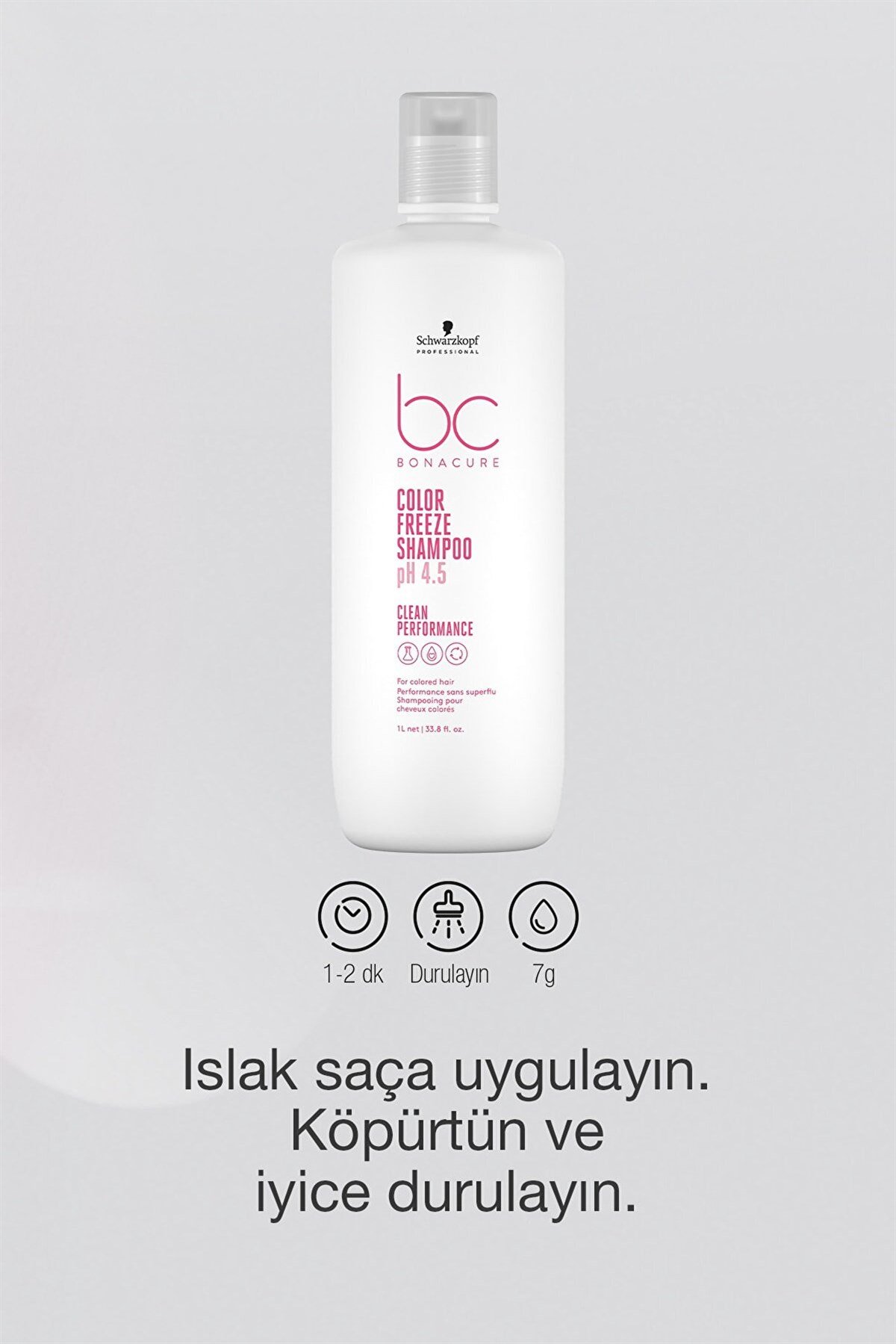 SCHWARZKOPF Bonacure BC Clean Renk Koruyucu Şampuan 1000 ml | Farma Ucuz