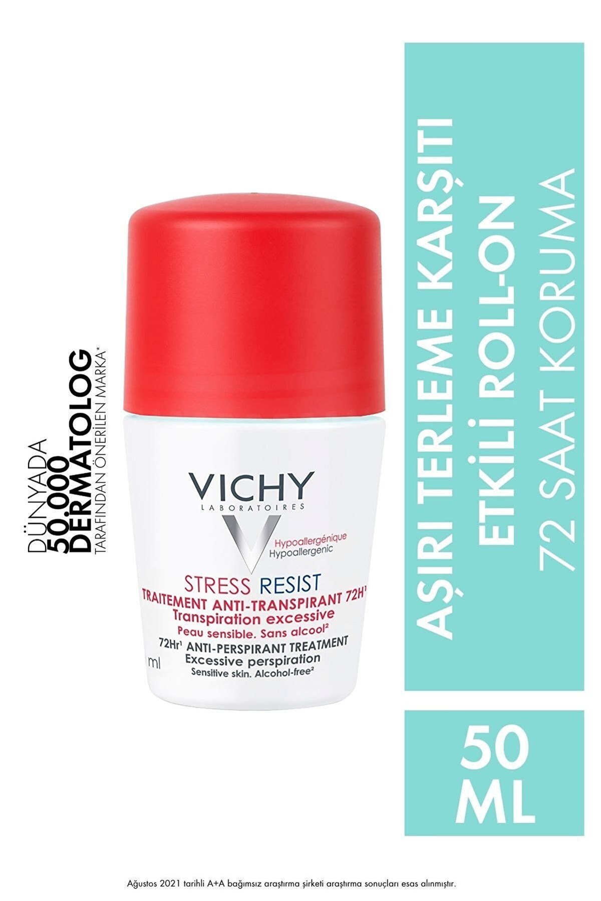 VICHY Stress Resist Terleme Karşıtı Roll On Deodorant Yoğun Kontrol 50ml |  Farma Ucuz