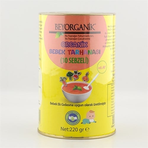 Organik Sebzeli Tarhana Bebek Ek Gıdası (250 gr) Beyorganik